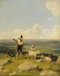 Łowca jeleni, 1826